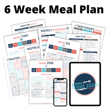 Load image into Gallery viewer, 6 Week Meal Plan