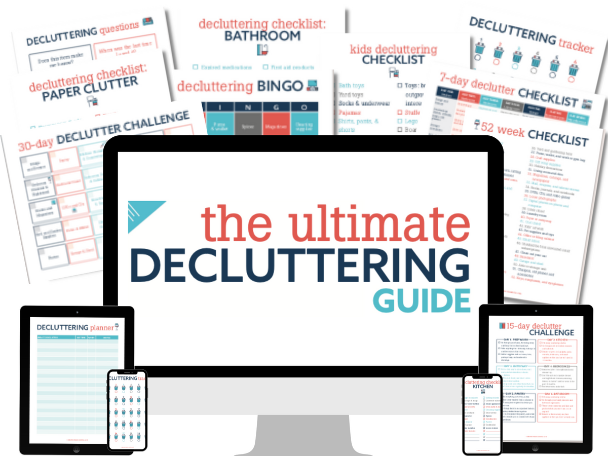 Ultimate Decluttering Guide - SPECIAL OFFER – Unexpectedly Domestic