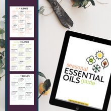 Load image into Gallery viewer, Seasonal Essential Oil Blends Recipe Book