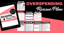 Load image into Gallery viewer, Overspending Rescue Plan