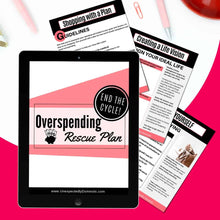 Load image into Gallery viewer, Overspending Rescue Plan