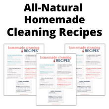 Load image into Gallery viewer, Homemade Cleaning Recipes