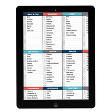 Load image into Gallery viewer, Digital Meal Planning Made Easy (Spreadsheet)