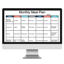 Load image into Gallery viewer, Digital Meal Planning Made Easy (Spreadsheet)