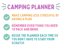 Load image into Gallery viewer, Camping Planner
