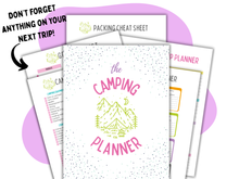 Load image into Gallery viewer, Camping Planner
