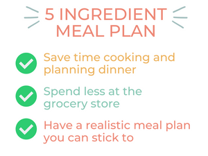 5 Ingredient Meal Plan