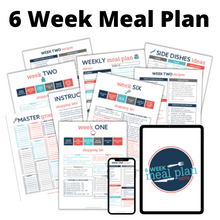 Load image into Gallery viewer, 6 Week Meal Plan
