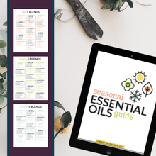 Load image into Gallery viewer, Seasonal Essential Oil Blends Recipe Book
