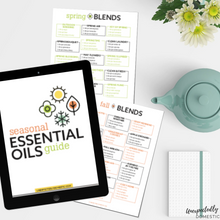 Load image into Gallery viewer, Seasonal Essential Oil Blends Recipe Book
