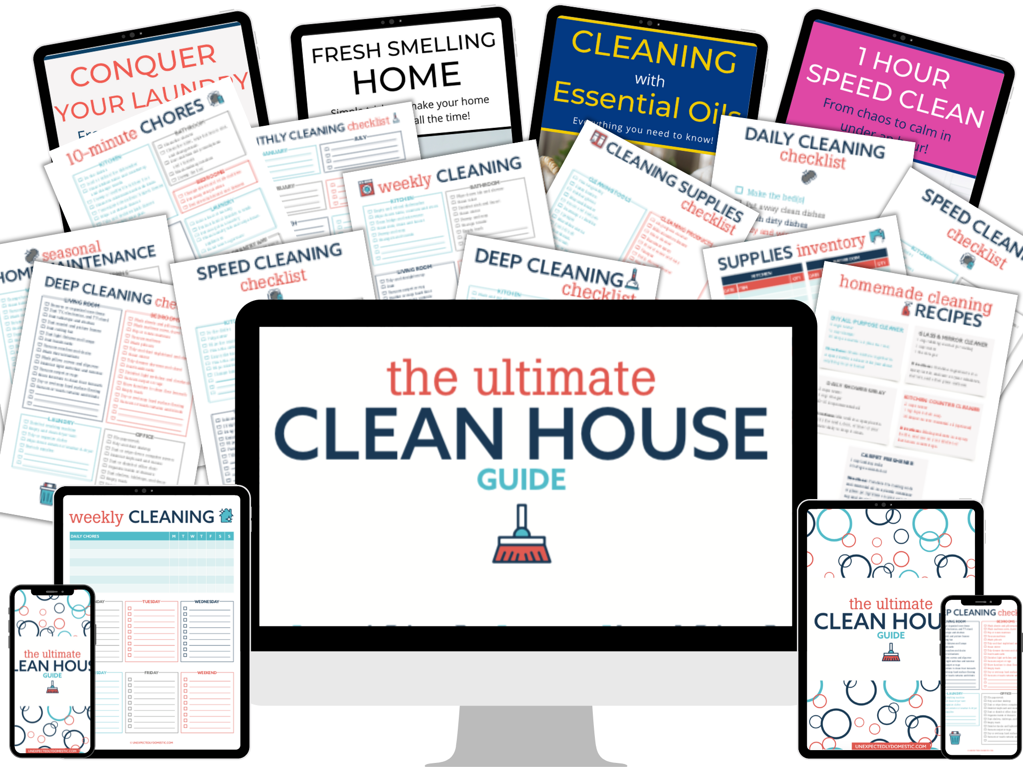 Speed Clean Checklist – Organized Chaos