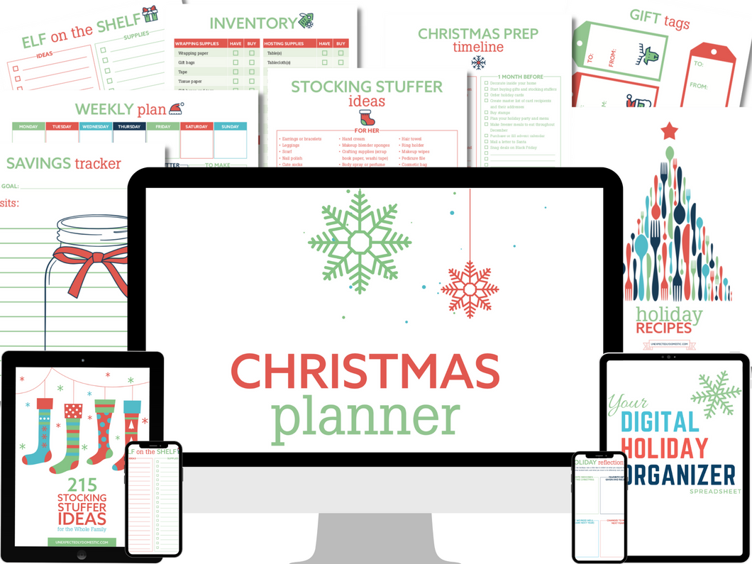 Christmas Simplified Planner Bundle Flash Sale