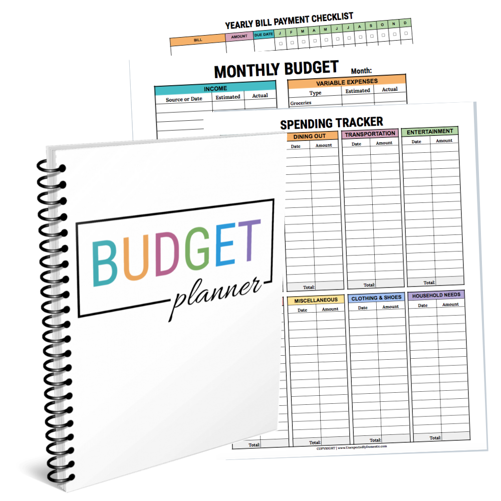 Easy Budget Planner – Unexpectedly Domestic