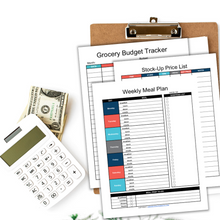 Load image into Gallery viewer, Grocery Budget Planner
